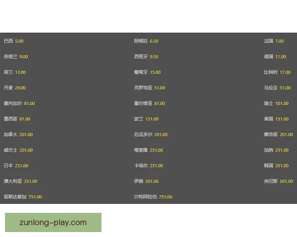 世界杯竞猜赔率全解析及热门赛果预测指南详尽分析